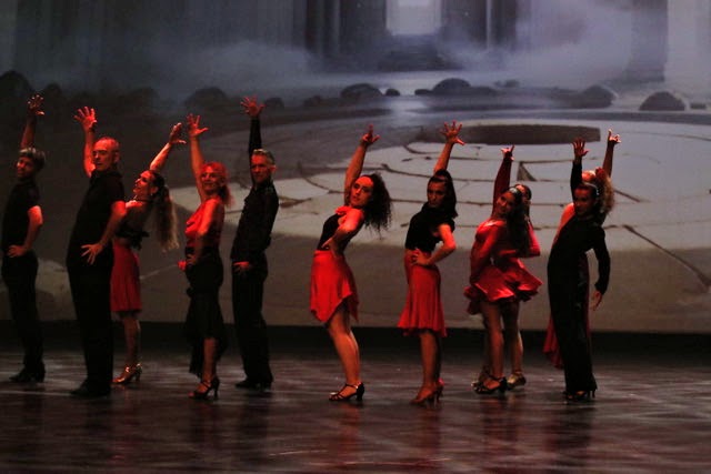 Gala de l'École 10 Danses au théâtre Anthéa, cours de danse de salon
